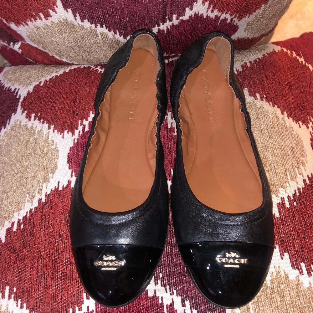 Never Worn Womens Coach Flats